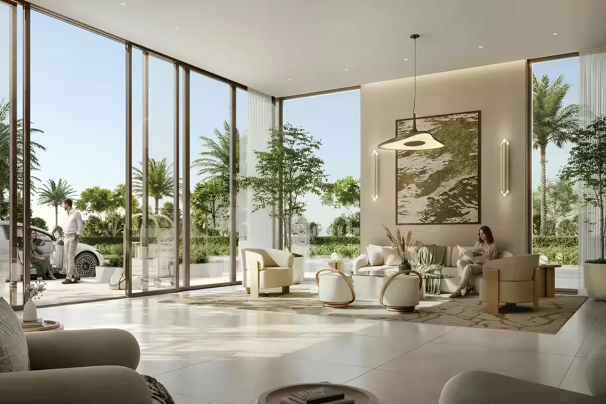 Golf Vale 1-Bedroom Apartment layout at Emaar South